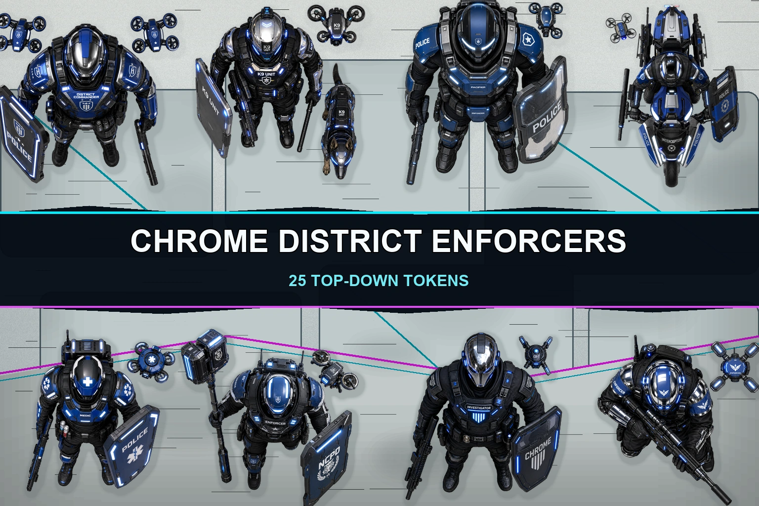 Aperçu du produit Chrome District Enforcers