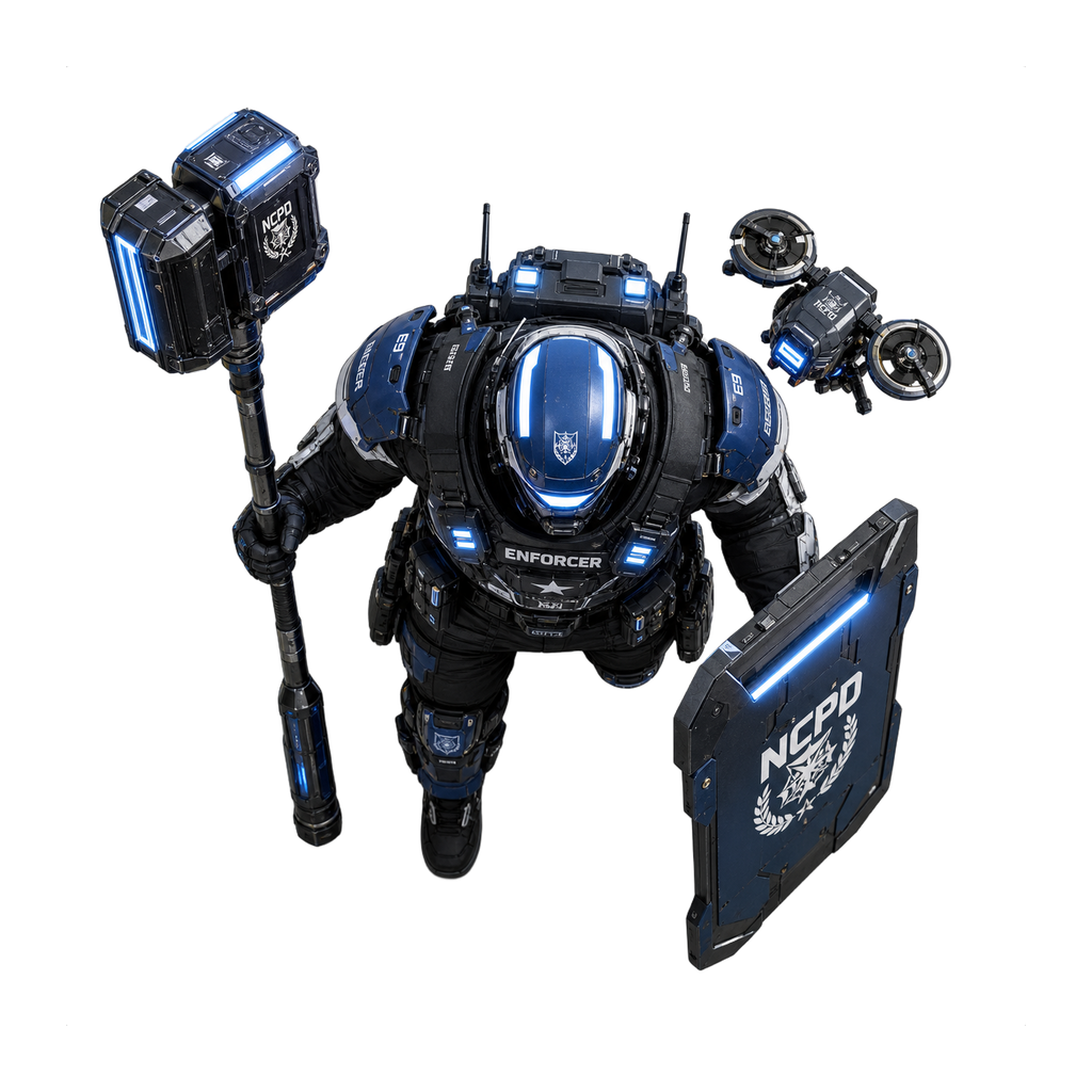 Aperçu du token vu du dessus Gravity Hammer Breaker