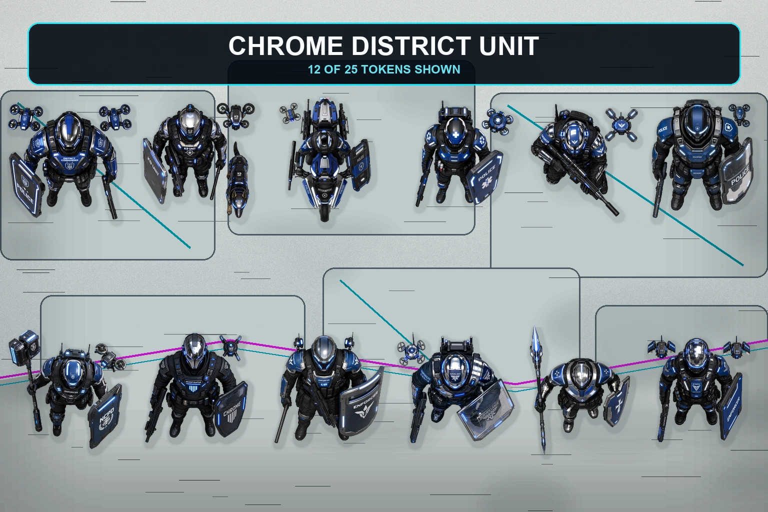 Aperçu du produit Forces de l’ordre du Chrome District 3