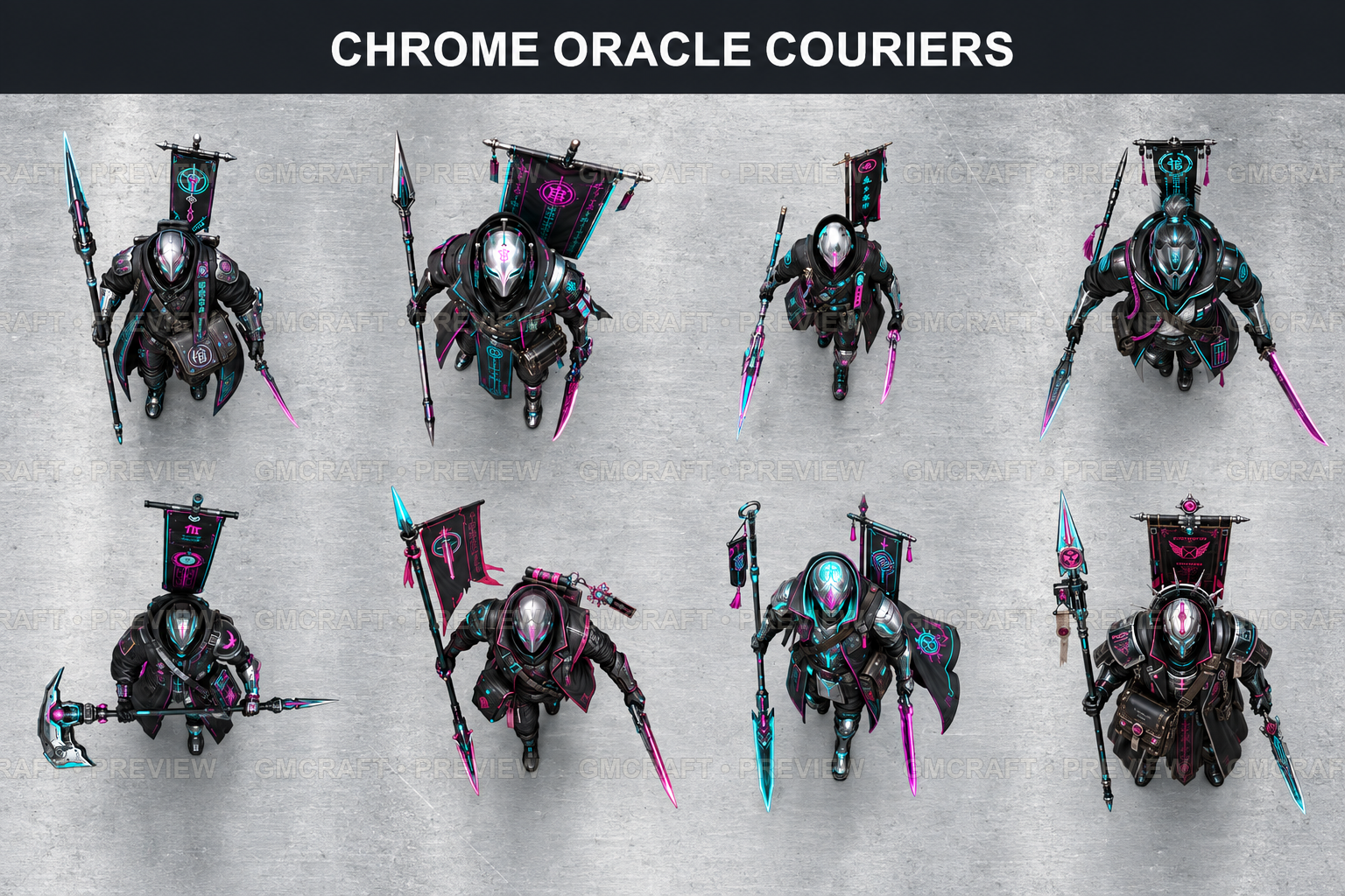 Aperçu du produit Courriers de l’Oracle Chrome 3