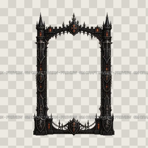 Border 01 top-down token preview