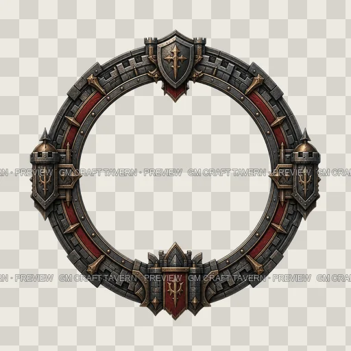 Border 14 top-down token preview