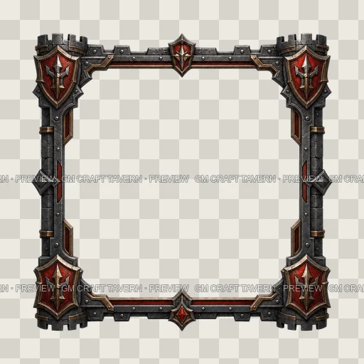 Border 15 top-down token preview