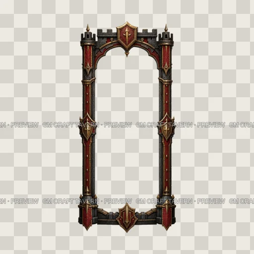 Border 22 top-down token preview
