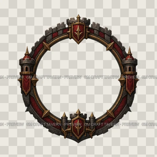Border 23 top-down token preview