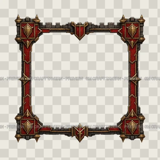 Border 24 top-down token preview