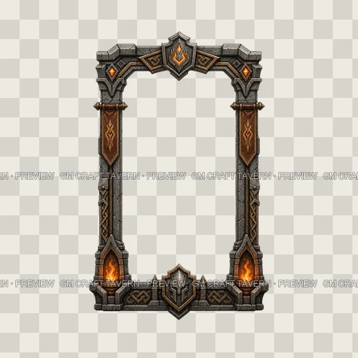 Border 25 top-down token preview