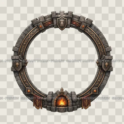 Border 26 top-down token preview