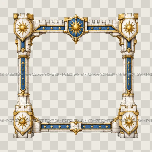 Border 30 top-down token preview