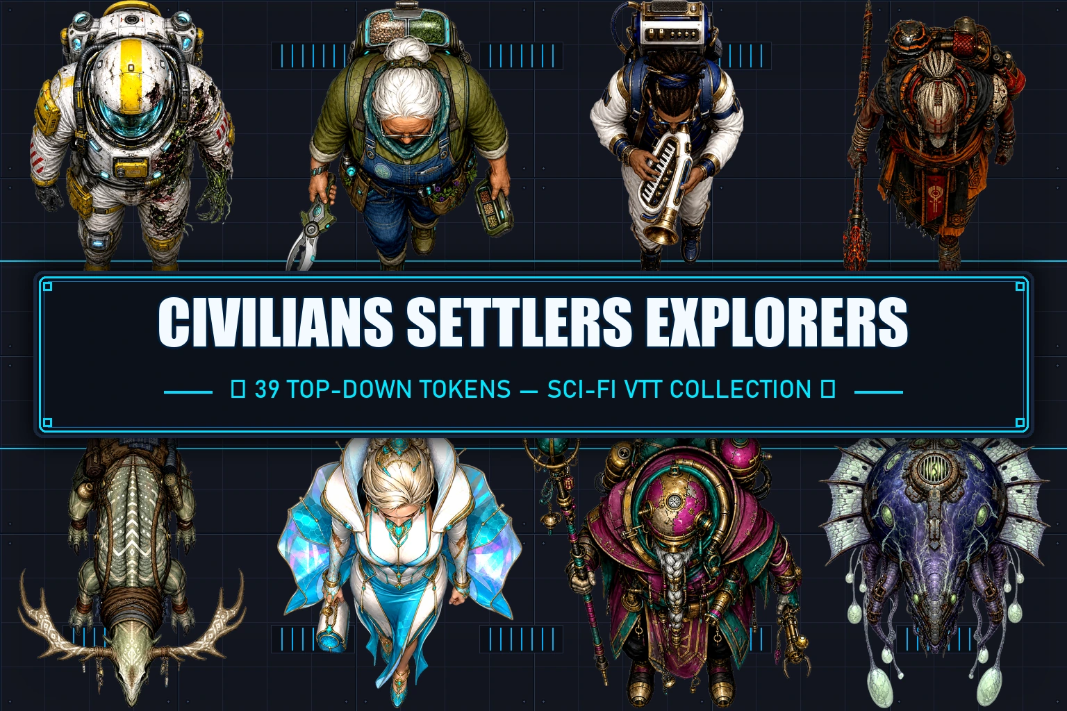 Civilians Settlers Explorers preview