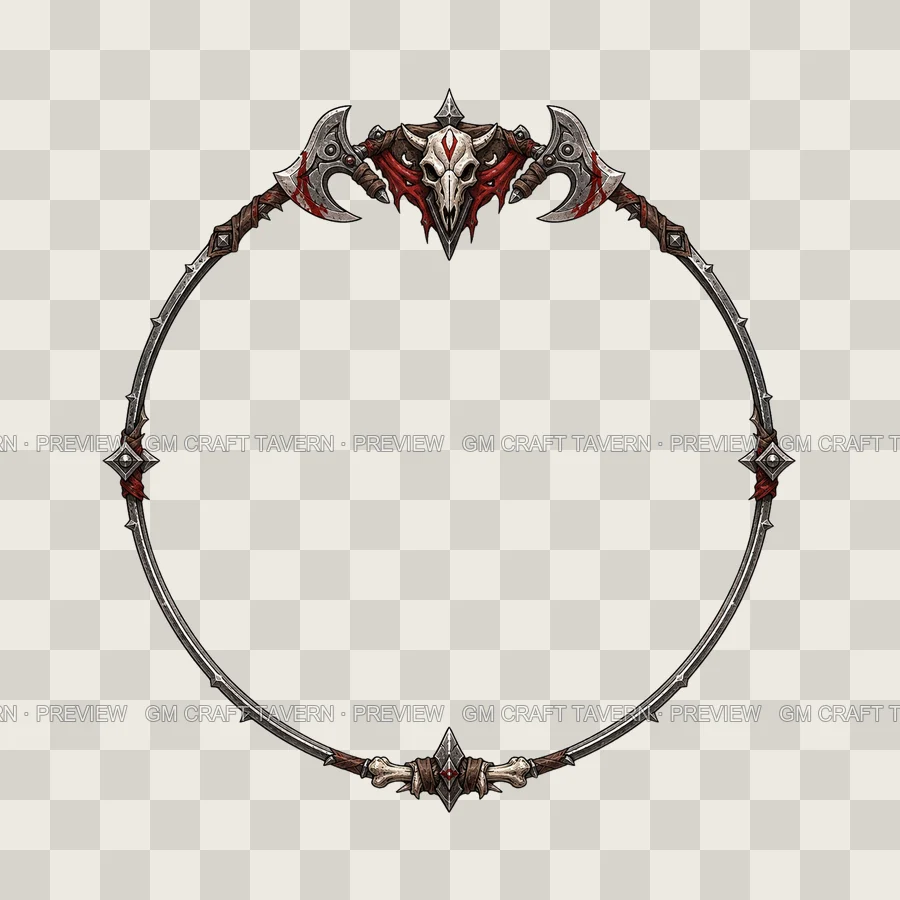 Barbarian Class Borders product preview 1