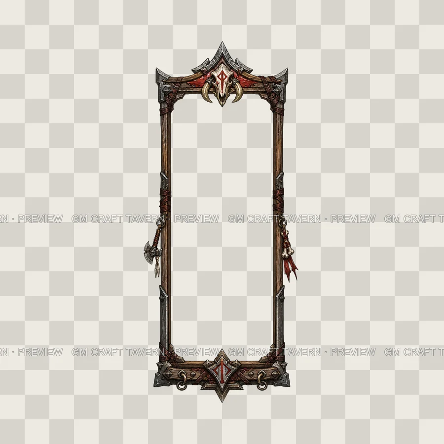 Barbarian Class Borders product preview 2