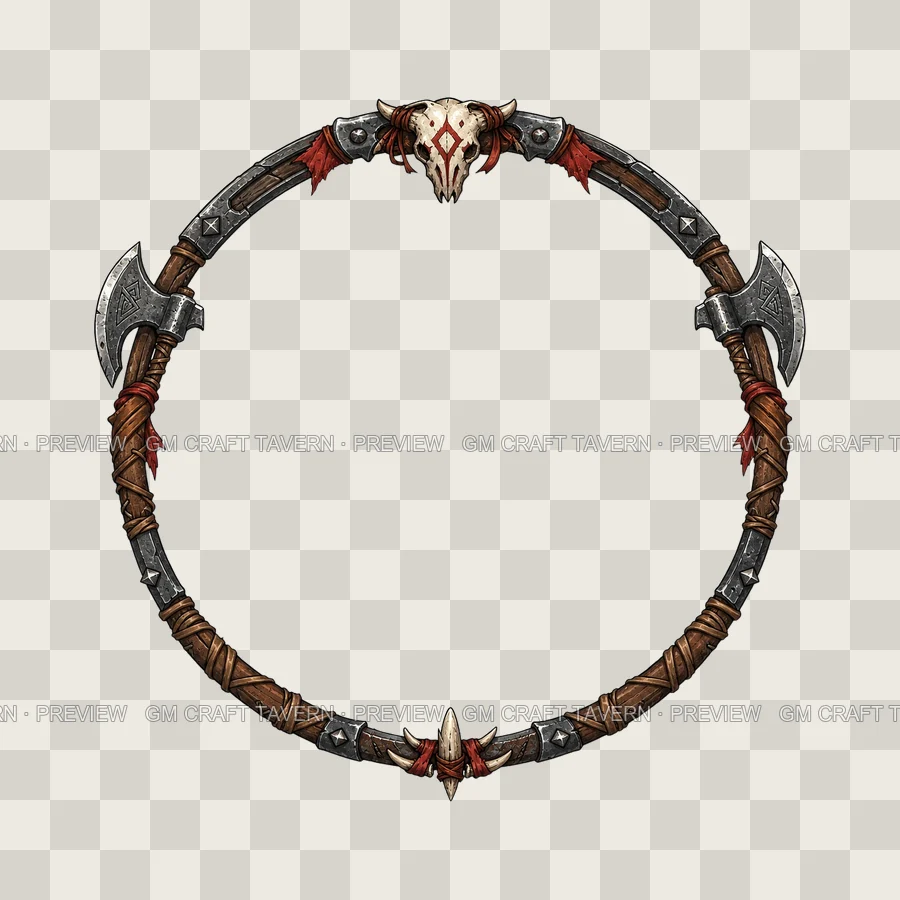 Barbarian Class Borders product preview 3