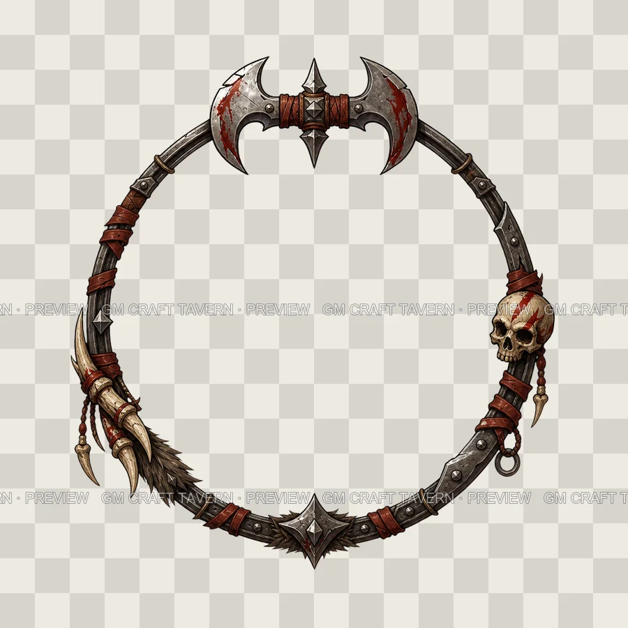 Barbarian Class Borders product preview 4