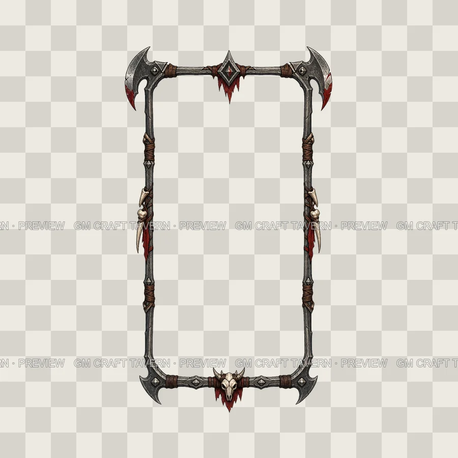 Barbarian Class Borders product preview 7