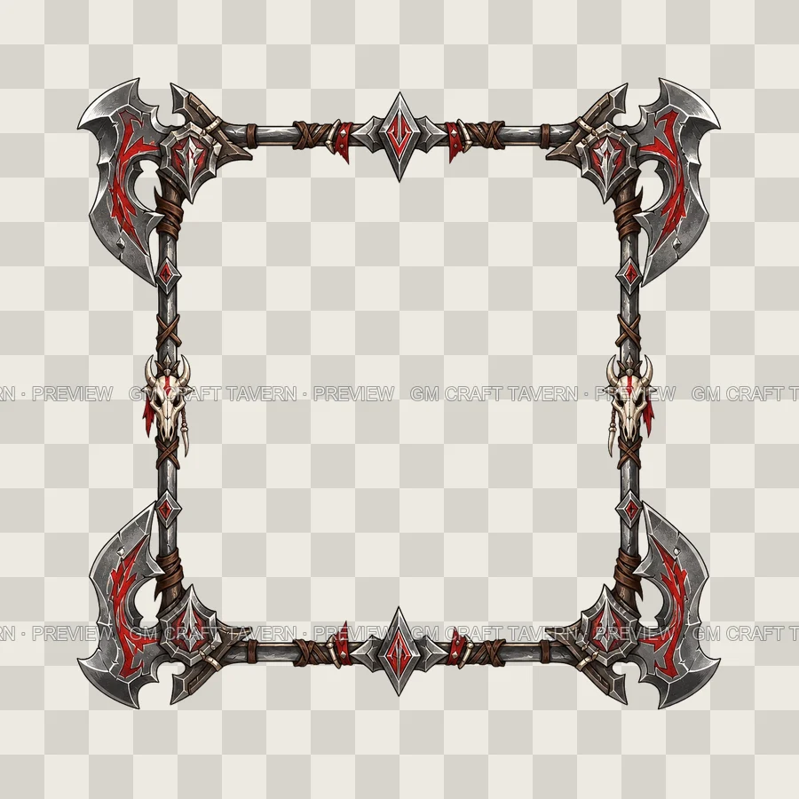 Barbarian Class Borders product preview 9