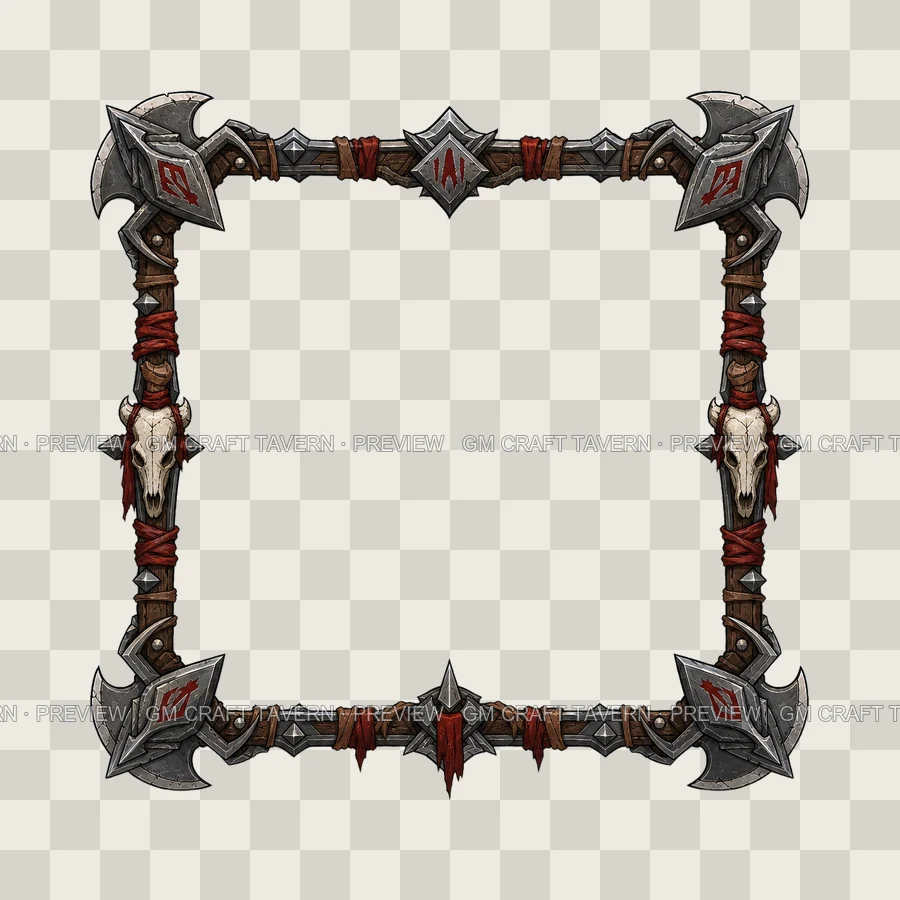 Barbarian Class Borders product preview 10