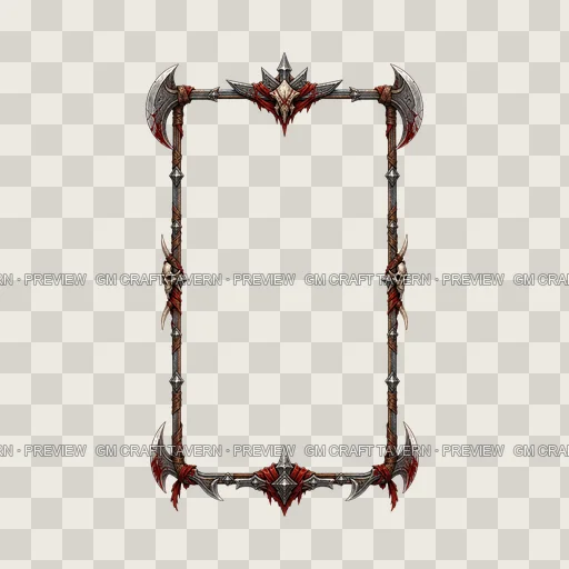 Border 17 top-down token preview
