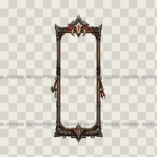 Border 25 top-down token preview