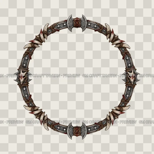 Border 33 top-down token preview