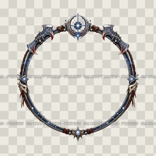 Border 54 top-down token preview