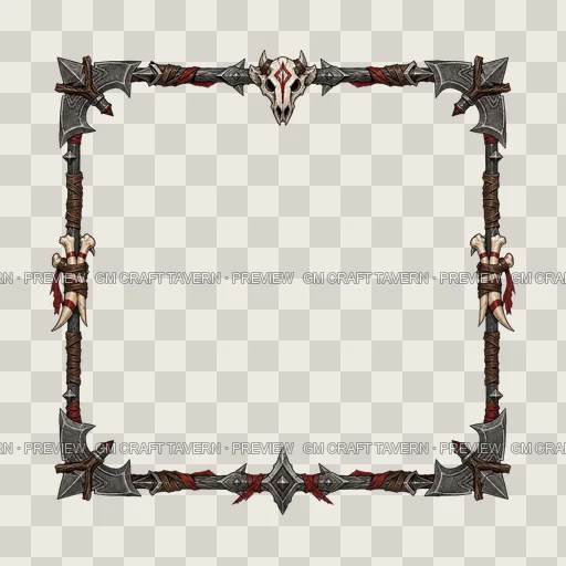 Border 58 top-down token preview