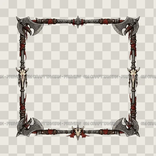 Border 64 top-down token preview