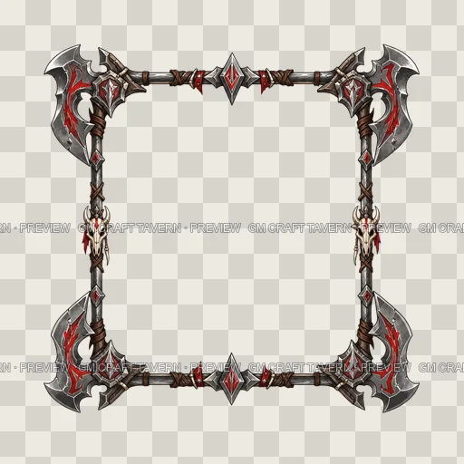Border 72 top-down token preview