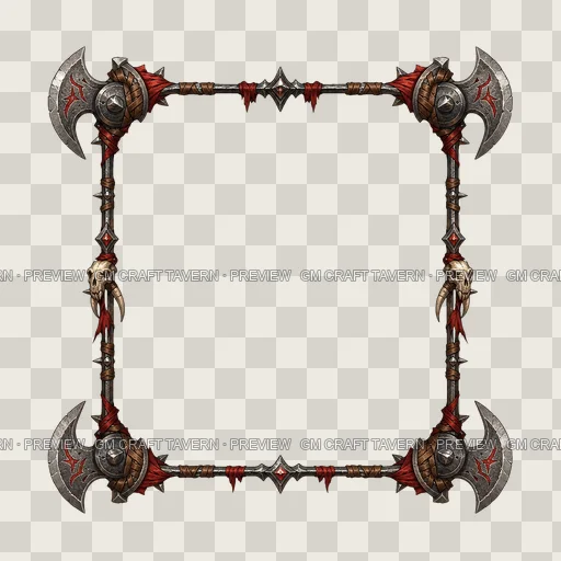 Border 74 top-down token preview