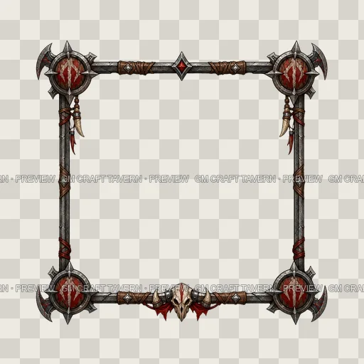 Border 75 top-down token preview