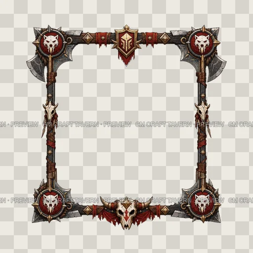 Border 80 top-down token preview