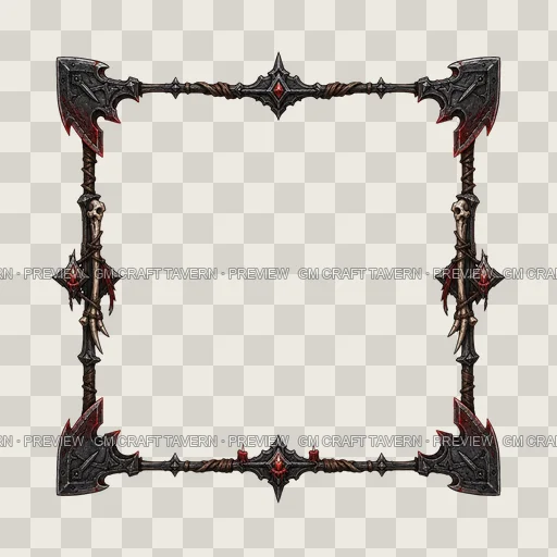Border 83 top-down token preview