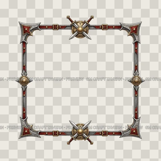 Border 67 top-down token preview