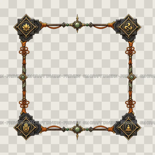 Border 83 top-down token preview