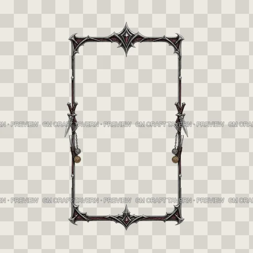 Border 17 top-down token preview