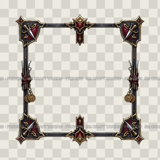 Border 80 top-down token preview