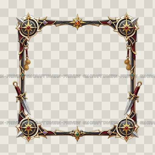 Border 84 top-down token preview