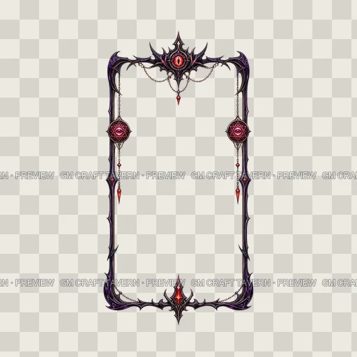 Border 17 top-down token preview