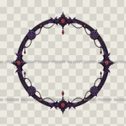 Border 33 top-down token preview