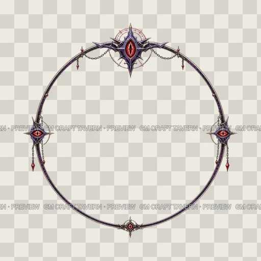 Border 50 top-down token preview