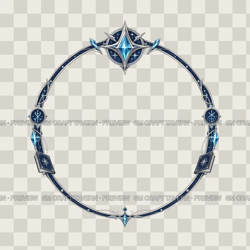 Border 50 top-down token preview