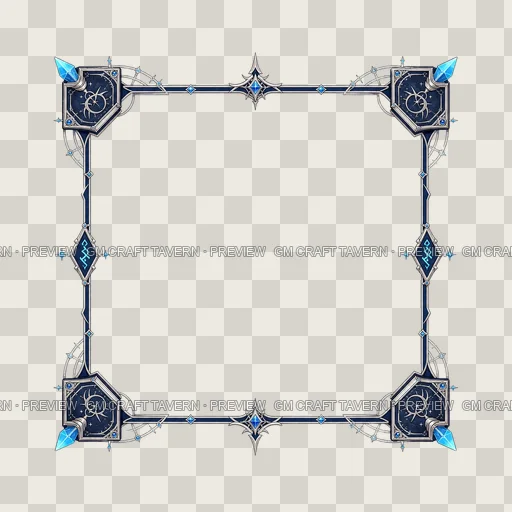 Border 74 top-down token preview