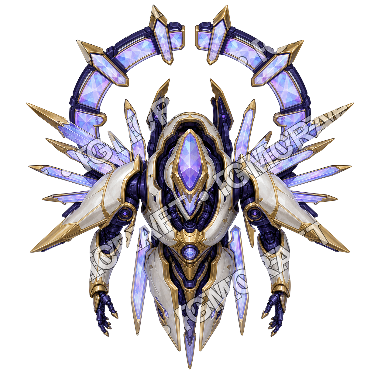 Aperçu du token vu du dessus de l’archonte Starprism