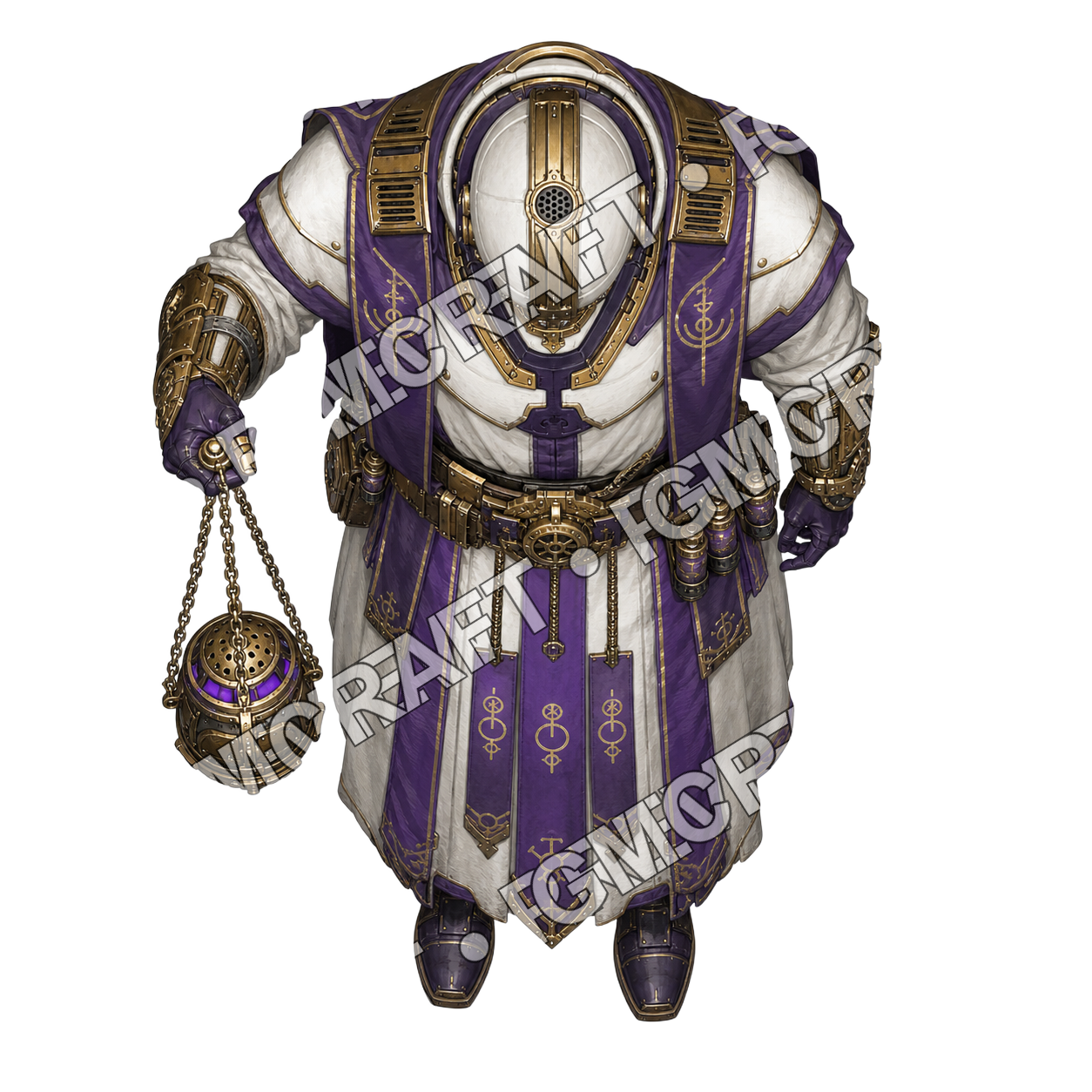 Aperçu du token vu du dessus Censer Arc Deacon