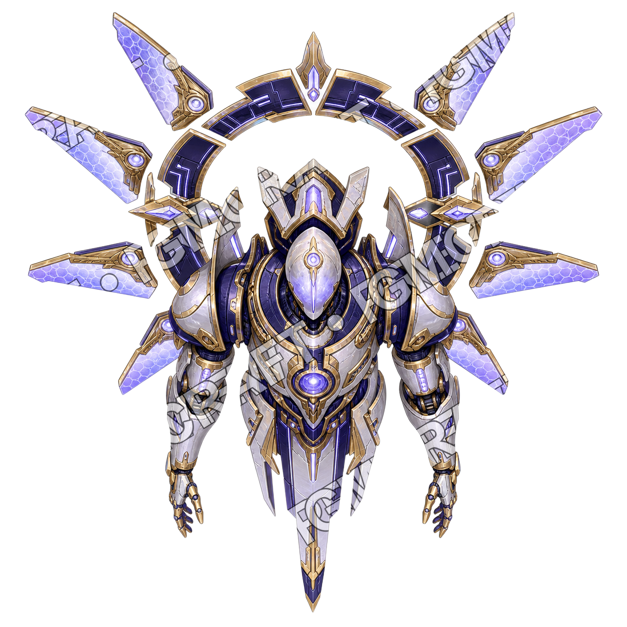 Aperçu du token vu du dessus Halostar Archon