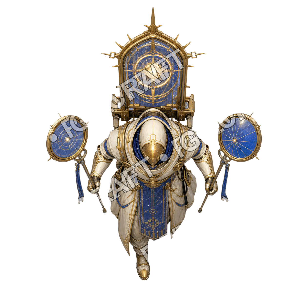 Aperçu du token vu du dessus Heliograph Reliquary Bearer