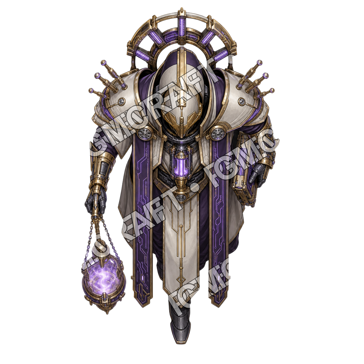 Aperçu du token vu du dessus Ion Reliquary Prelate
