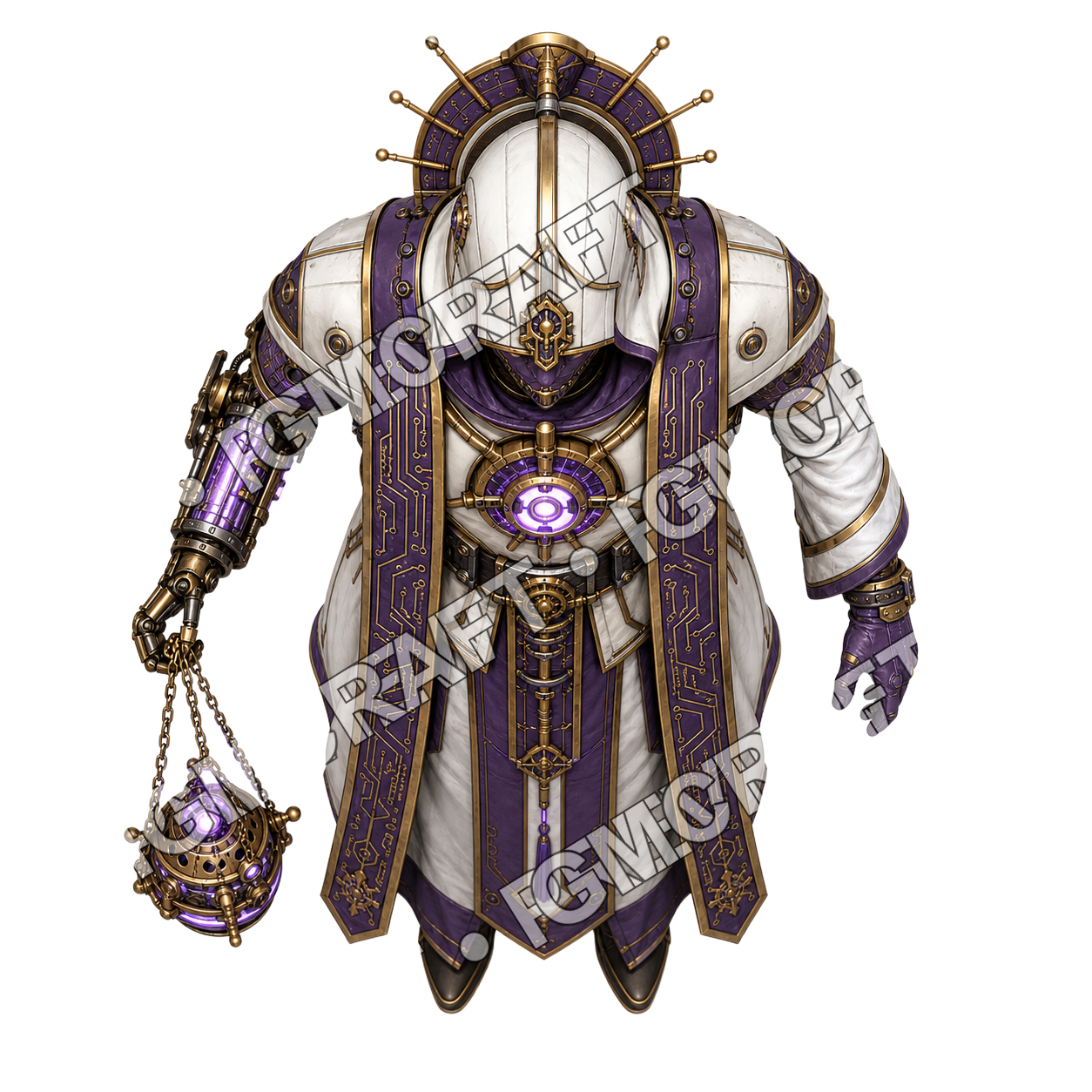 Aperçu du token vu du dessus Ion Thurible Prelate