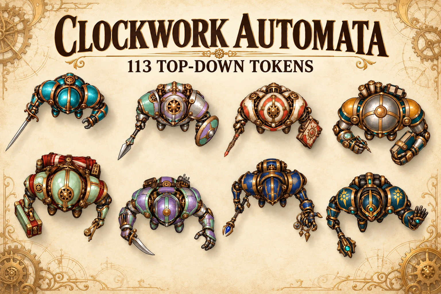 Clockwork Automata product preview