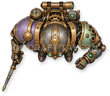 Clockwork Scout 05 top-down token preview